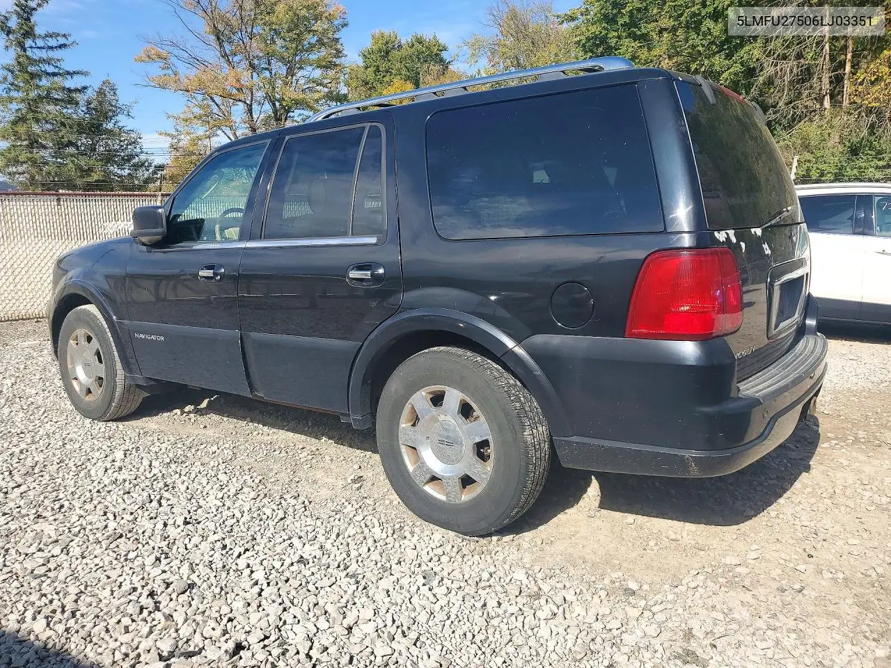 2006 LINCOLN NAVIGATOR VIN 5LMFU27506LJ03351 — фото 2