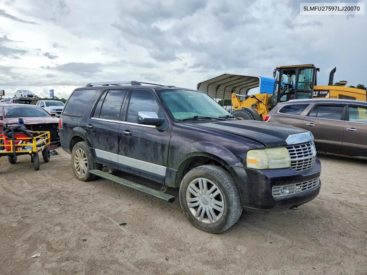 2007 LINCOLN NAVIGATOR VIN 5LMFU27597LJ20070 — фото 4