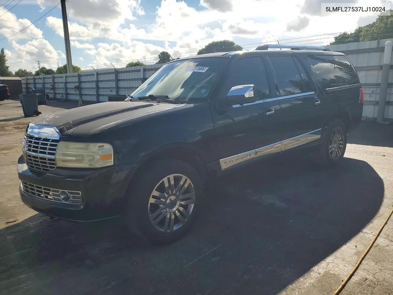 LINCOLN NAVIGATOR 2007, VIN 5LMFL27537LJ10024