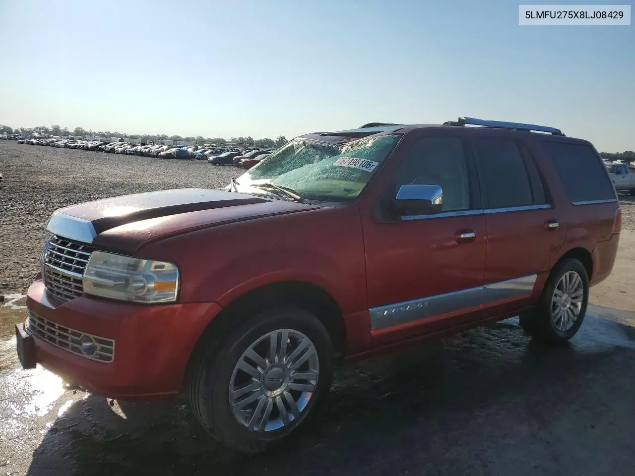 LINCOLN NAVIGATOR 2008, VIN 5LMFU275X8LJ08429