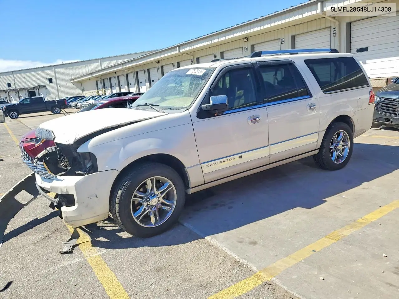 LINCOLN NAVIGATOR 2008, VIN 5LMFL28548LJ14308