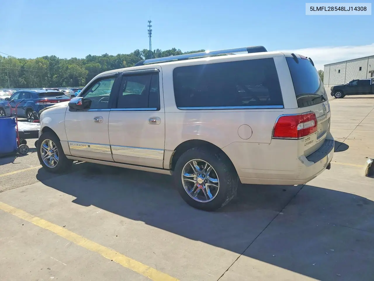 2008 LINCOLN NAVIGATOR VIN 5LMFL28548LJ14308 — фото 2