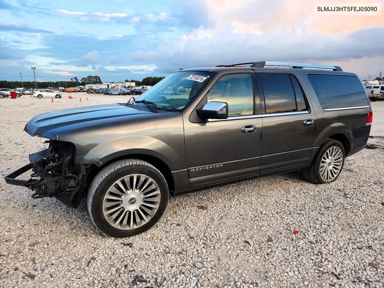 LINCOLN NAVIGATOR 2015, VIN 5LMJJ3HT5FEJ05090
