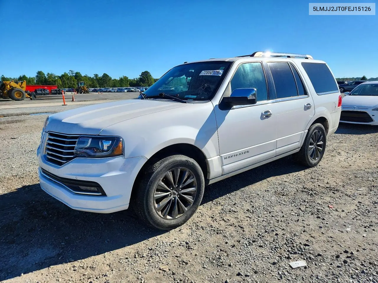 LINCOLN NAVIGATOR 2015, VIN 5LMJJ2JT0FEJ15126
