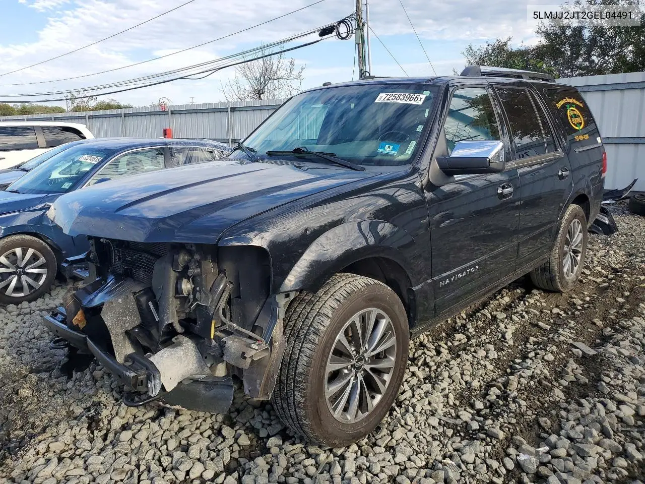 LINCOLN NAVIGATOR 2016, VIN 5LMJJ2JT2GEL04491