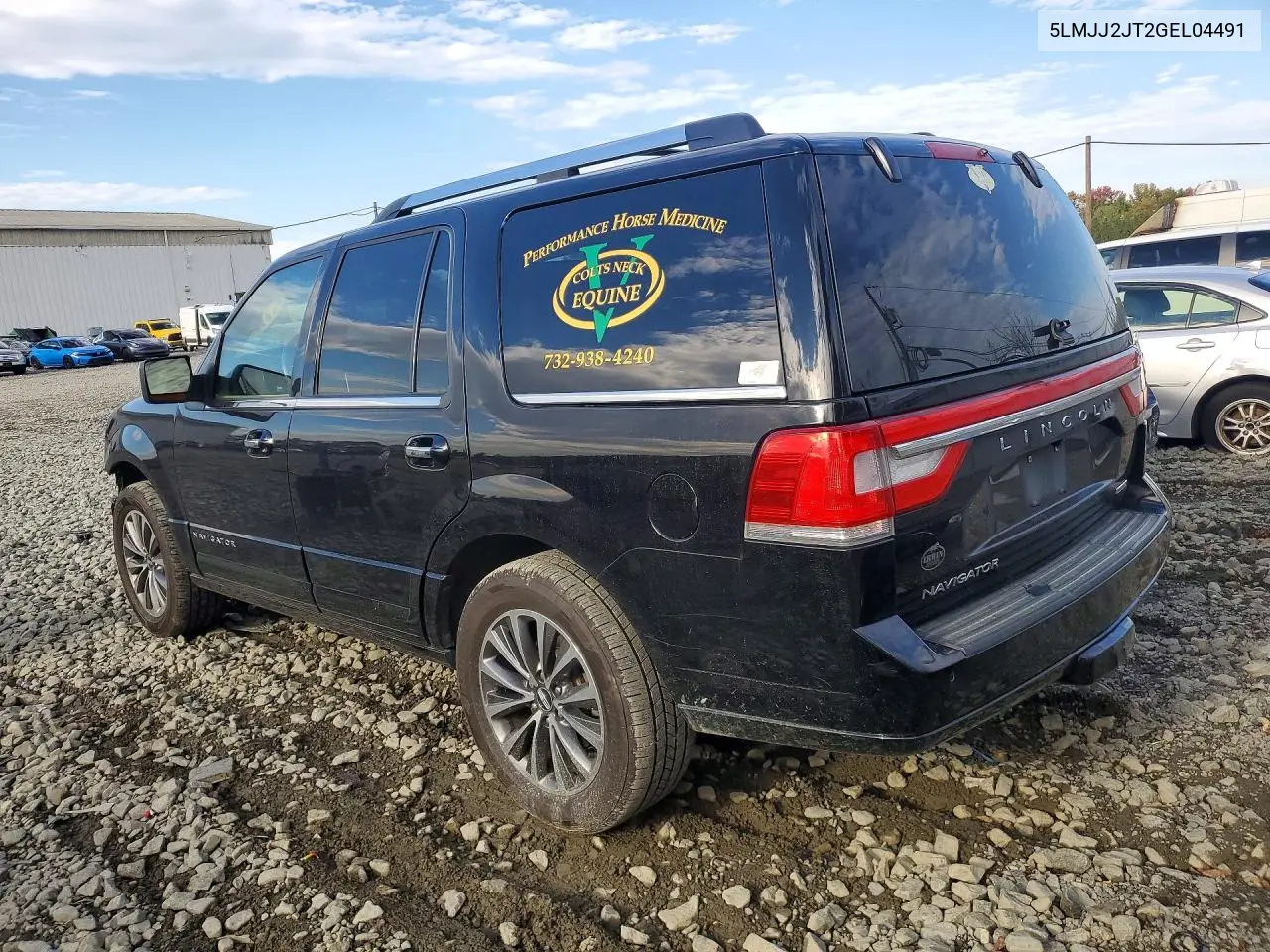 2016 LINCOLN NAVIGATOR VIN 5LMJJ2JT2GEL04491 — фото 2