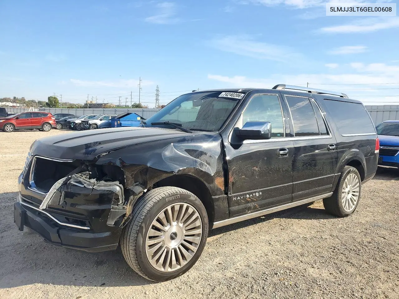 LINCOLN NAVIGATOR 2016, VIN 5LMJJ3LT6GEL00608