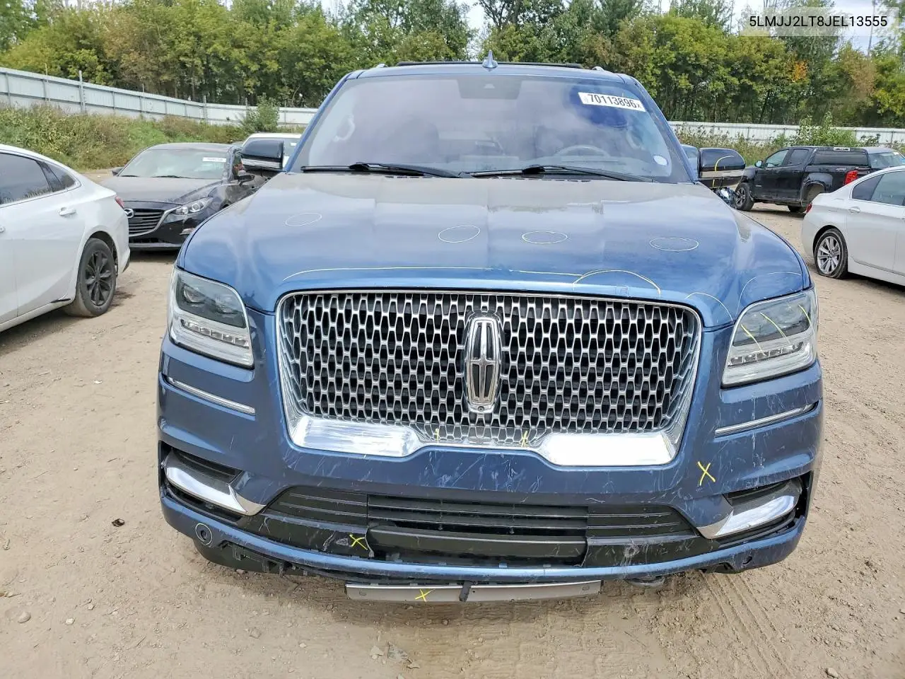 2018 LINCOLN NAVIGATOR VIN 5LMJJ2LT8JEL13555 — фото 5