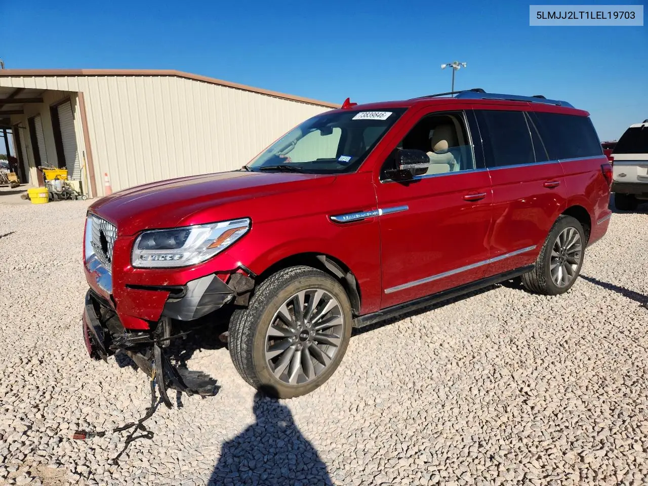 LINCOLN NAVIGATOR 2020, VIN 5LMJJ2LT1LEL19703