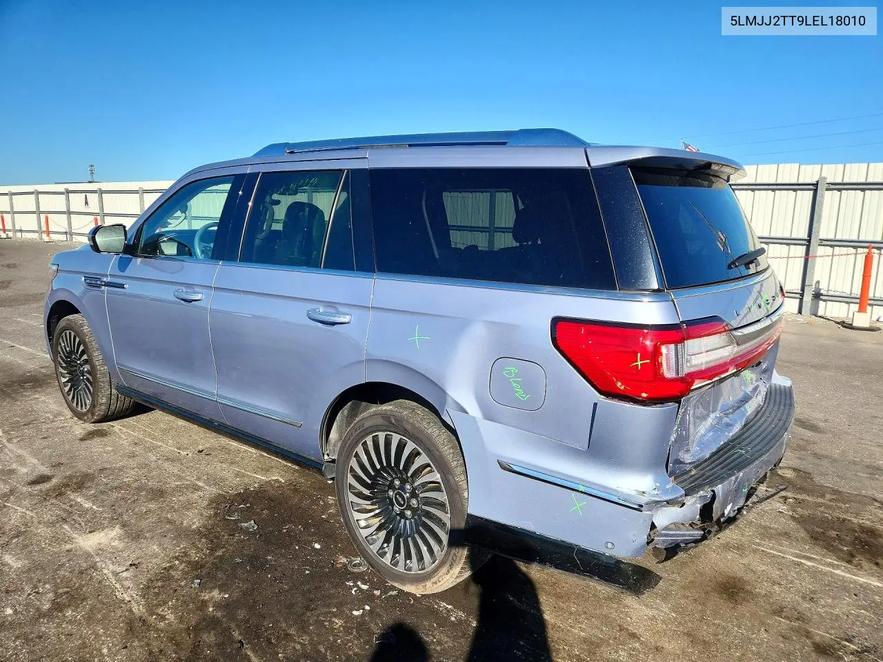 2020 LINCOLN NAVIGATOR VIN 5LMJJ2TT9LEL18010 — фото 2
