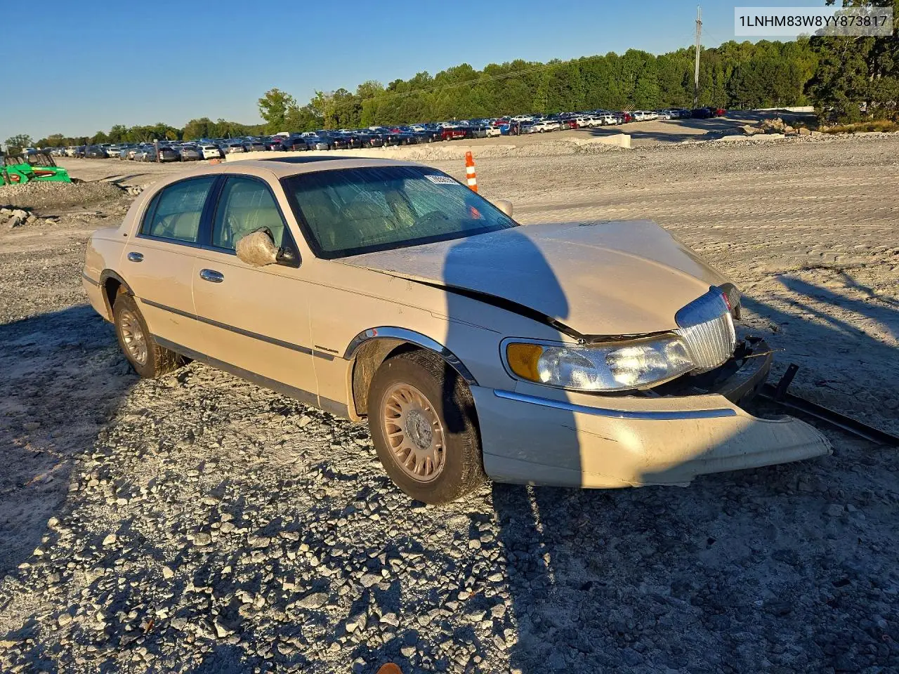 2000 LINCOLN TOWN CAR VIN 1LNHM83W8YY873817 — фото 4