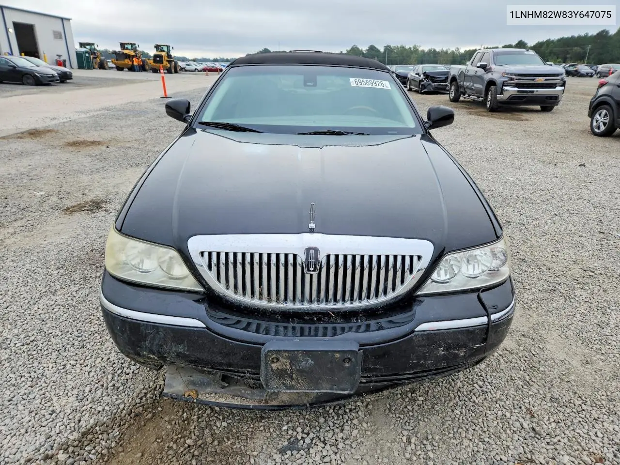 2003 LINCOLN TOWN CAR VIN 1LNHM82W83Y647075 — фото 5
