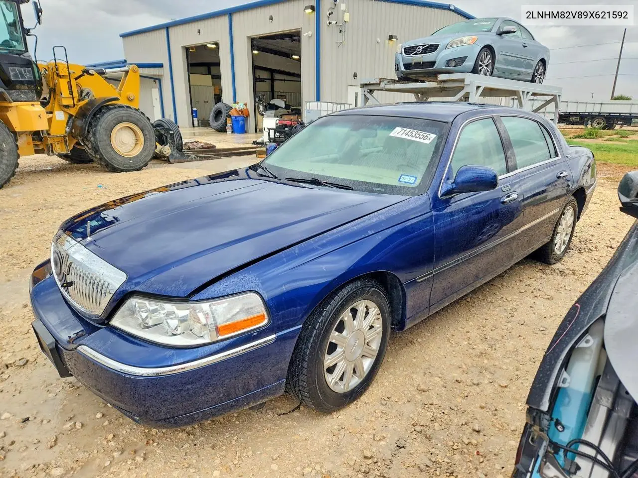 LINCOLN TOWN CAR 2009, VIN 2LNHM82V89X621592