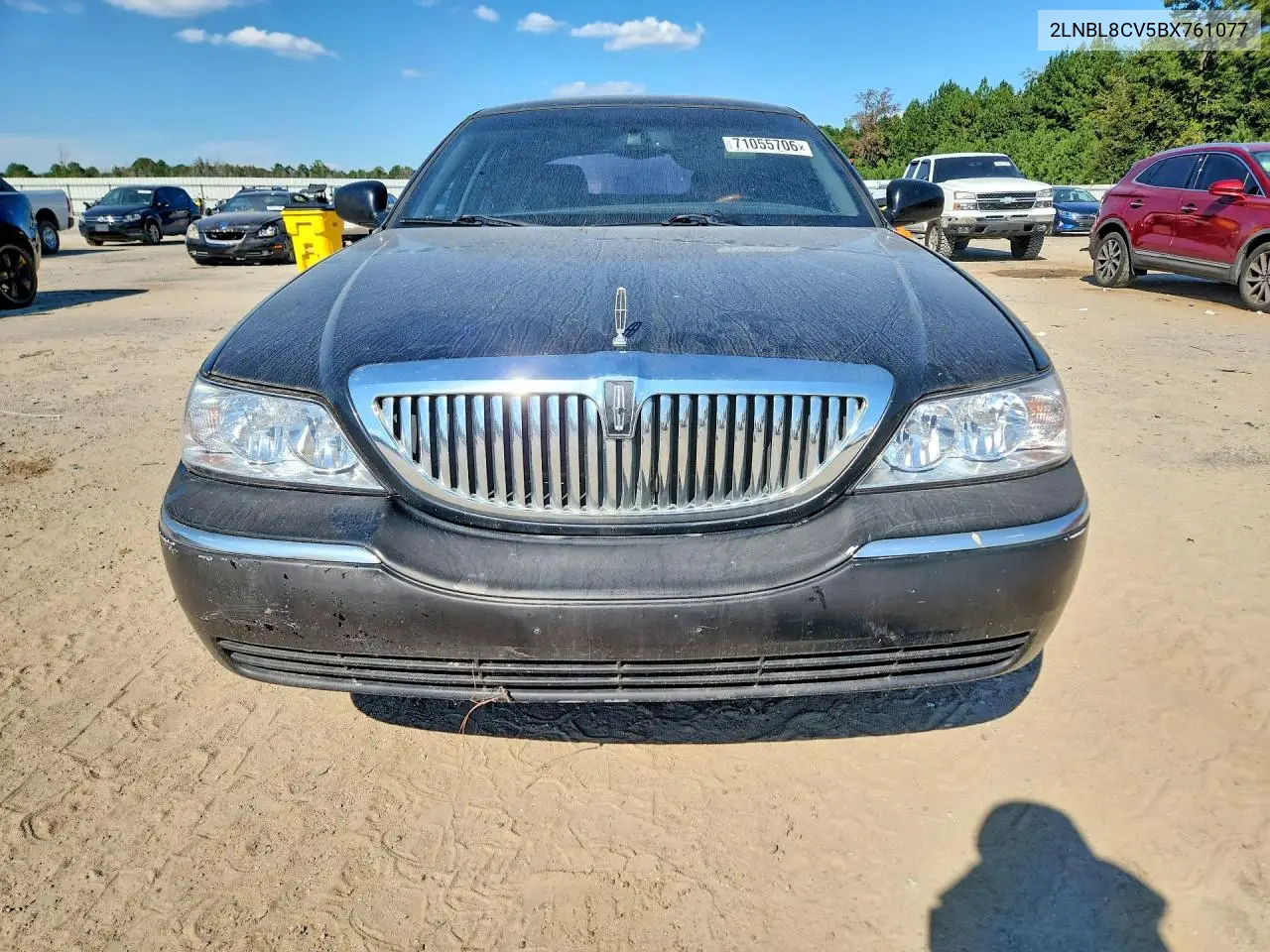 2011 LINCOLN TOWN CAR VIN 2LNBL8CV5BX761077 — фото 5
