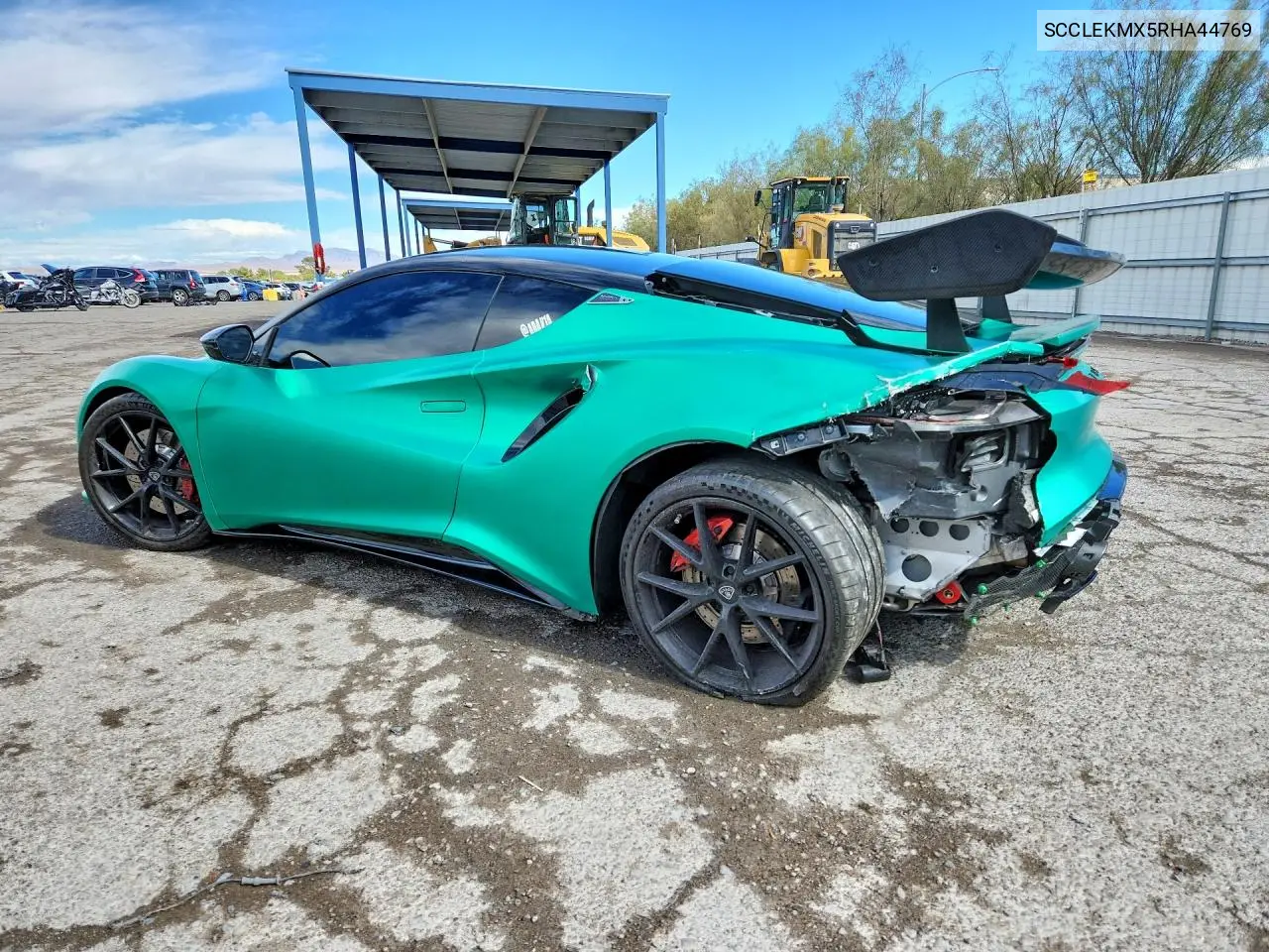 2024 LOTUS EMIRA VIN SCCLEKMX5RHA44769 — фото 2