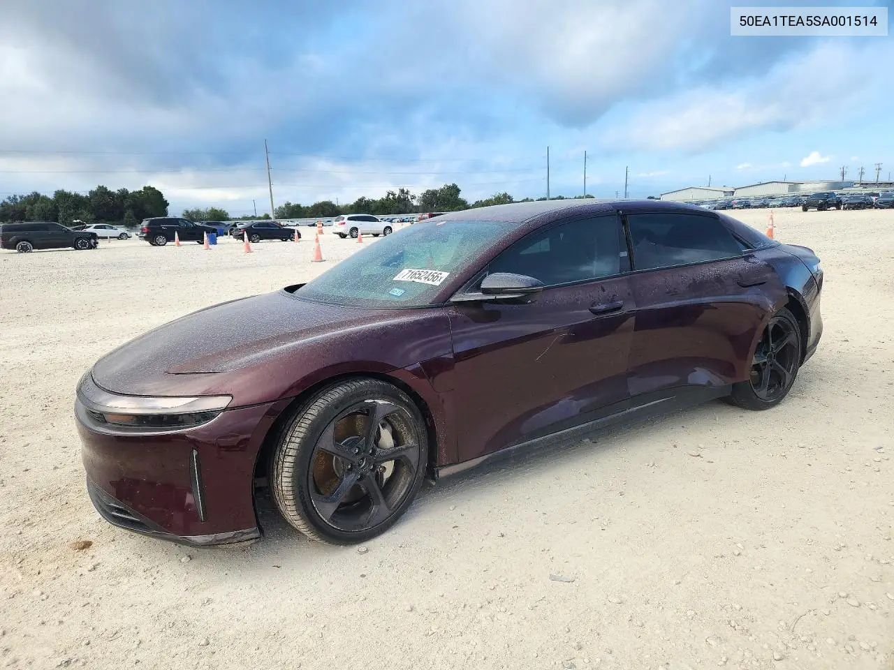 LUCID AIR 2025, VIN 50EA1TEA5SA001514