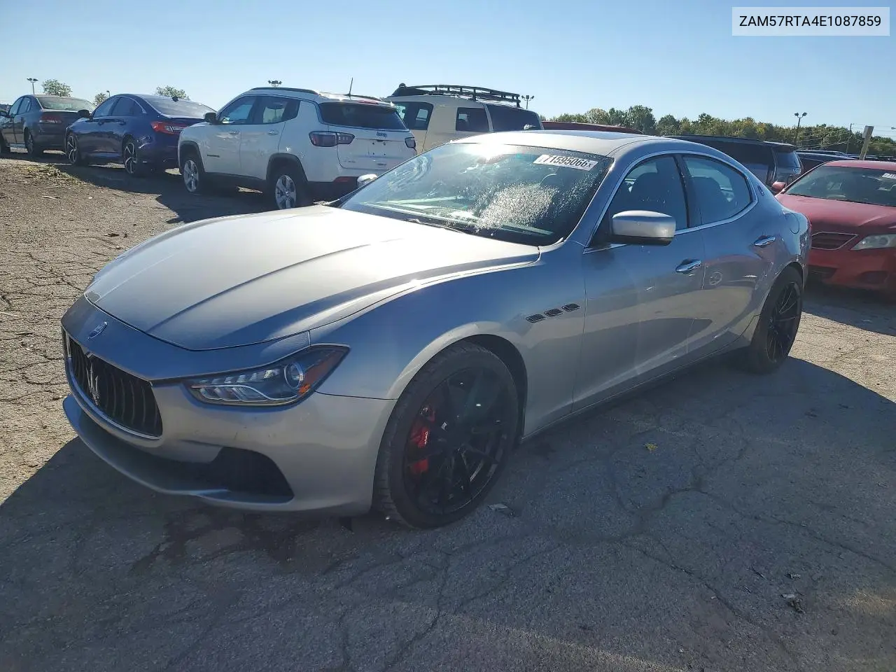 MASERATI GHIBLI 2014, VIN ZAM57RTA4E1087859