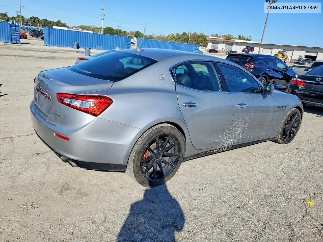 2014 MASERATI GHIBLI VIN ZAM57RTA4E1087859 — фото 3