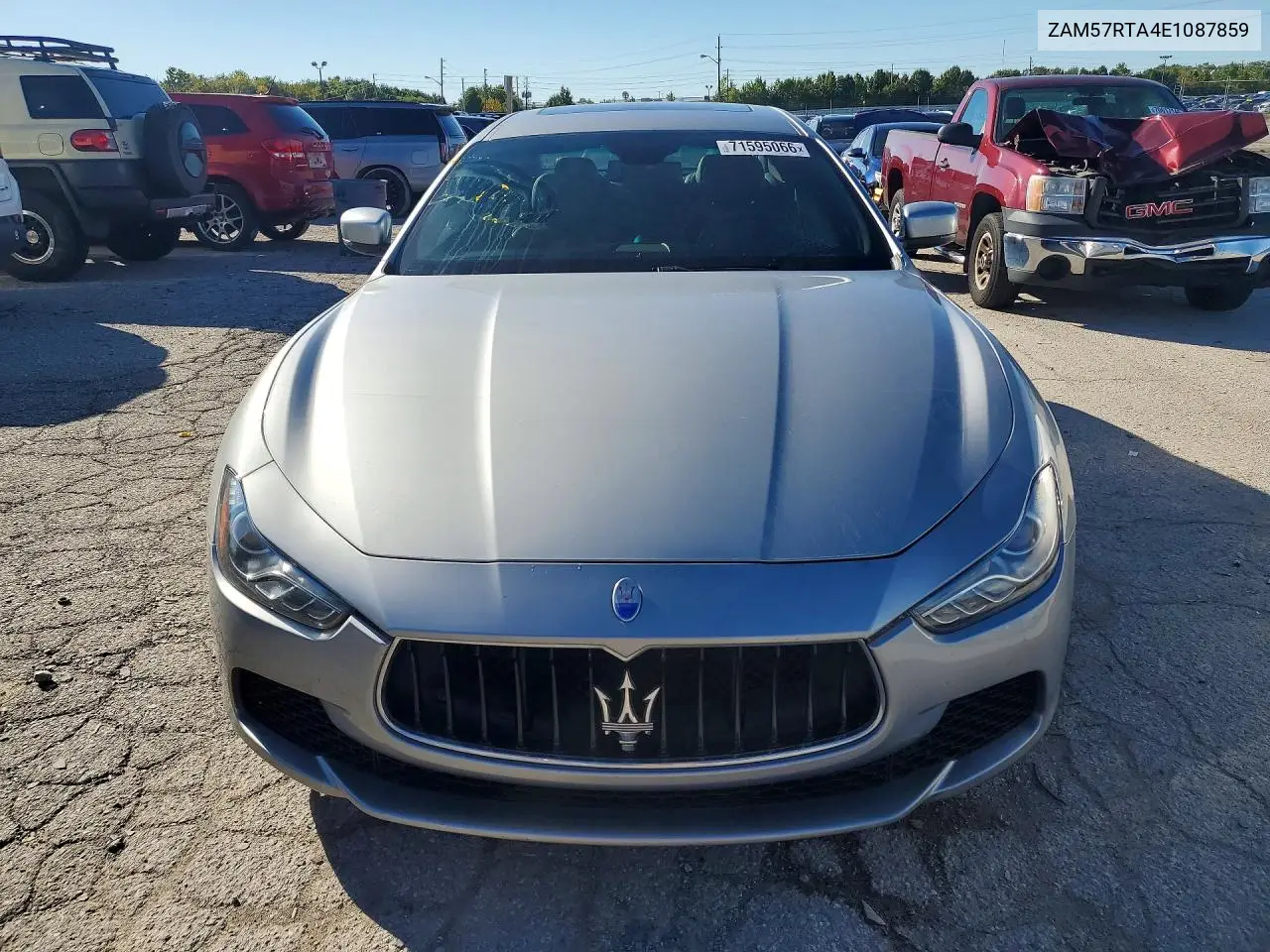 2014 MASERATI GHIBLI VIN ZAM57RTA4E1087859 — фото 5
