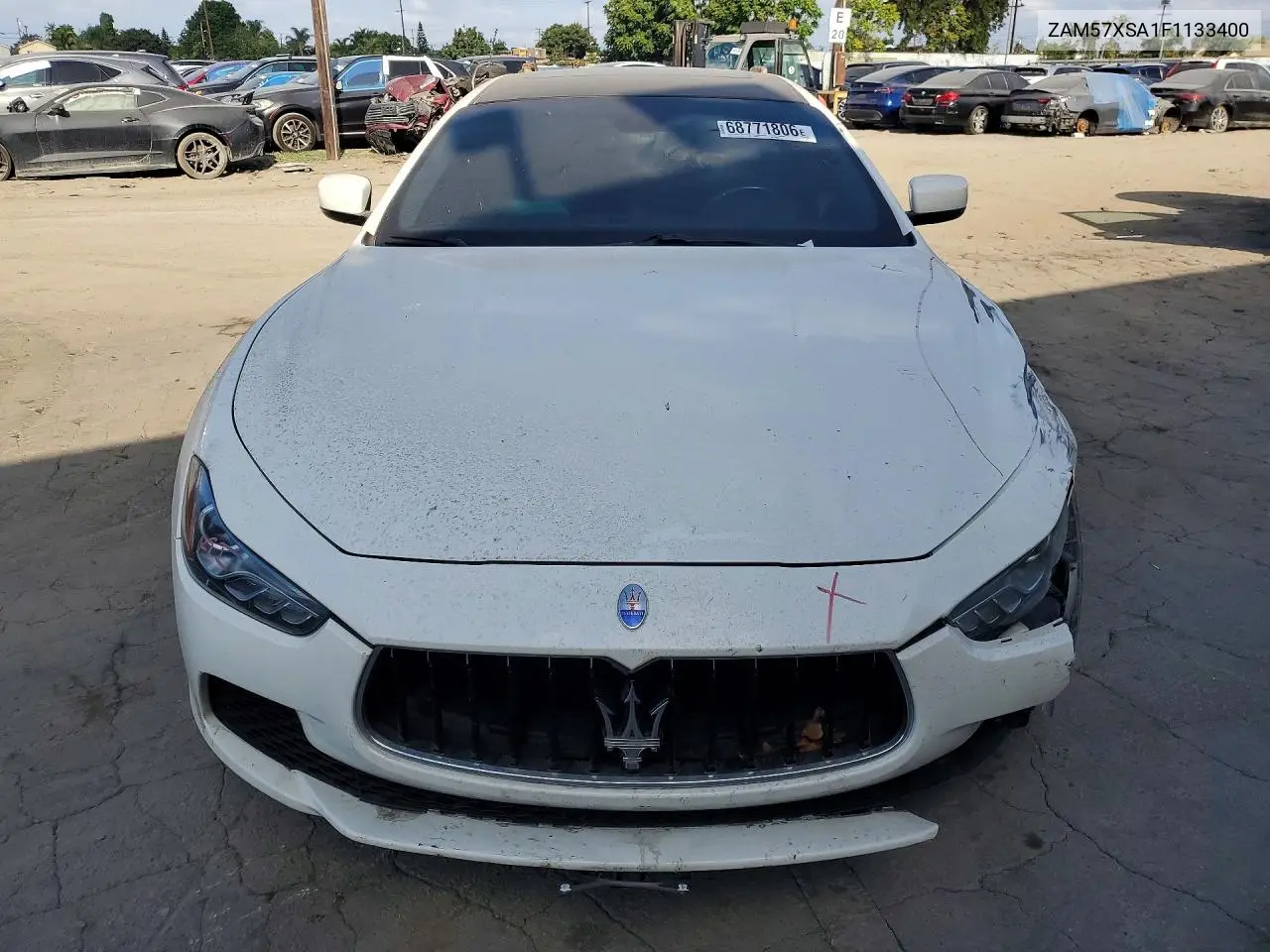 2015 MASERATI GHIBLI VIN ZAM57XSA1F1133400 — фото 5