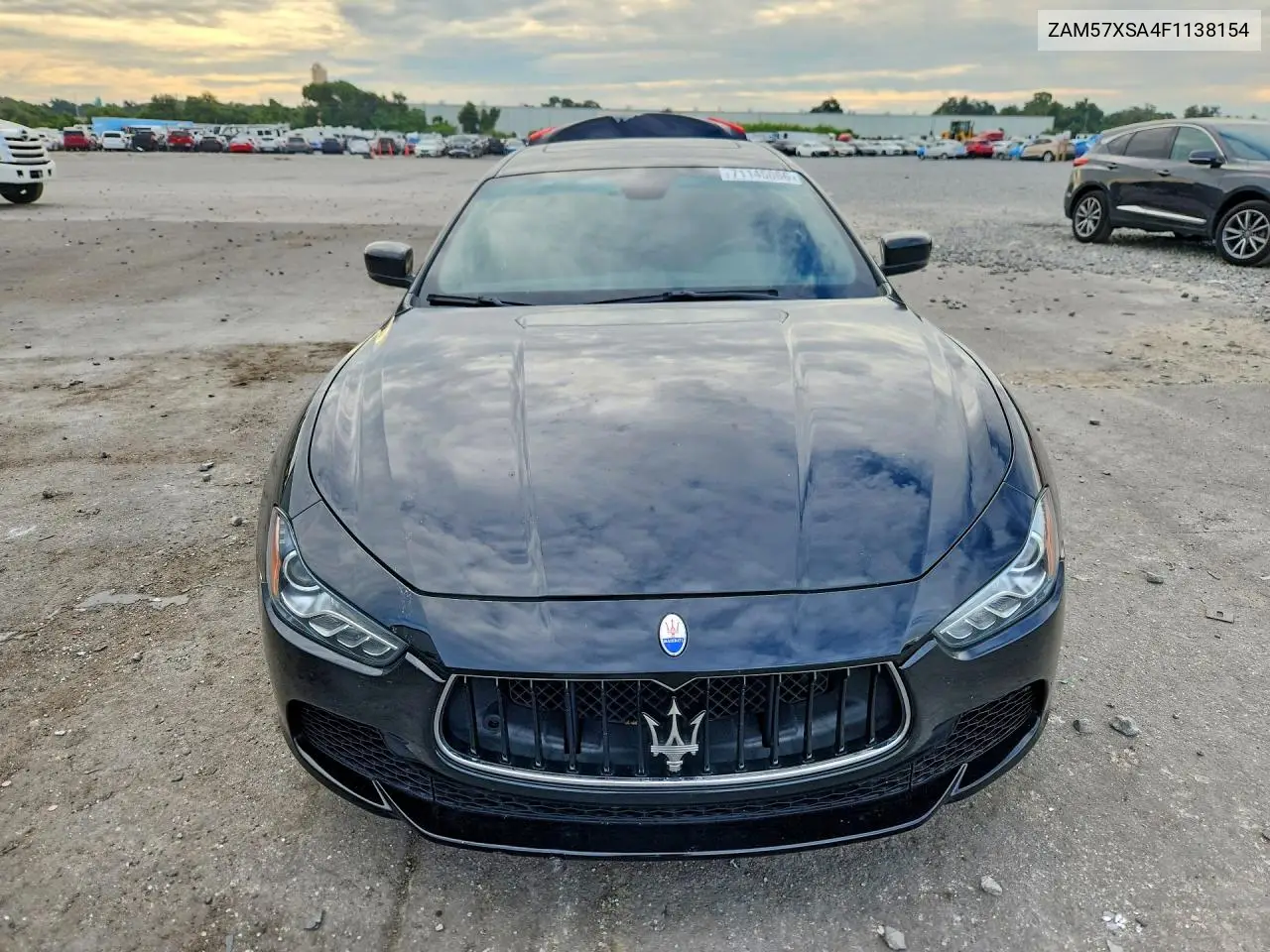 2015 MASERATI GHIBLI VIN ZAM57XSA4F1138154 — фото 5