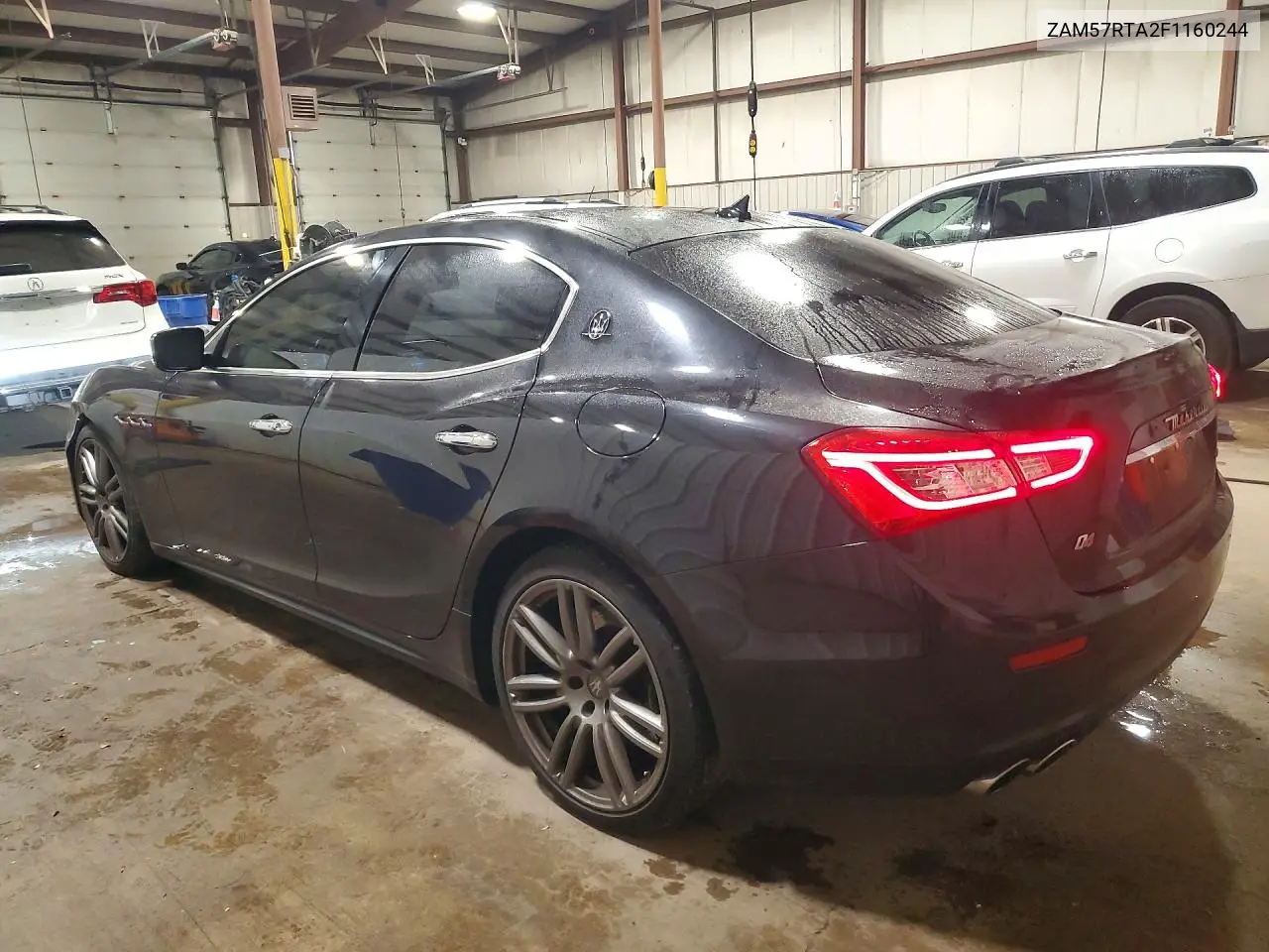 2015 MASERATI GHIBLI VIN ZAM57RTA2F1160244 — фото 2