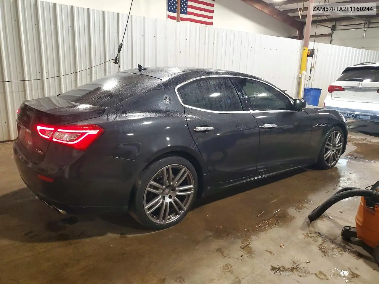 2015 MASERATI GHIBLI VIN ZAM57RTA2F1160244 — фото 3