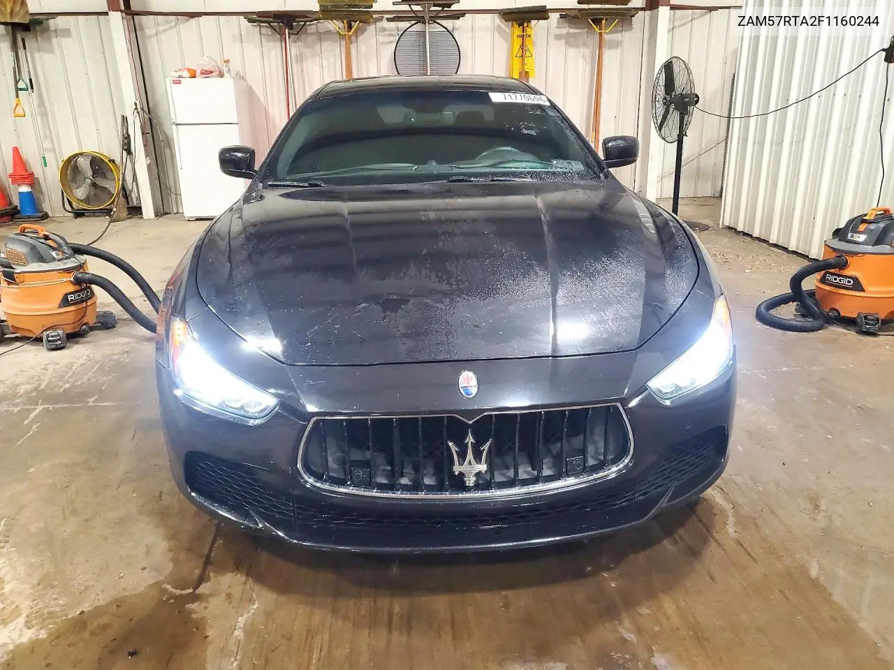 2015 MASERATI GHIBLI VIN ZAM57RTA2F1160244 — фото 5