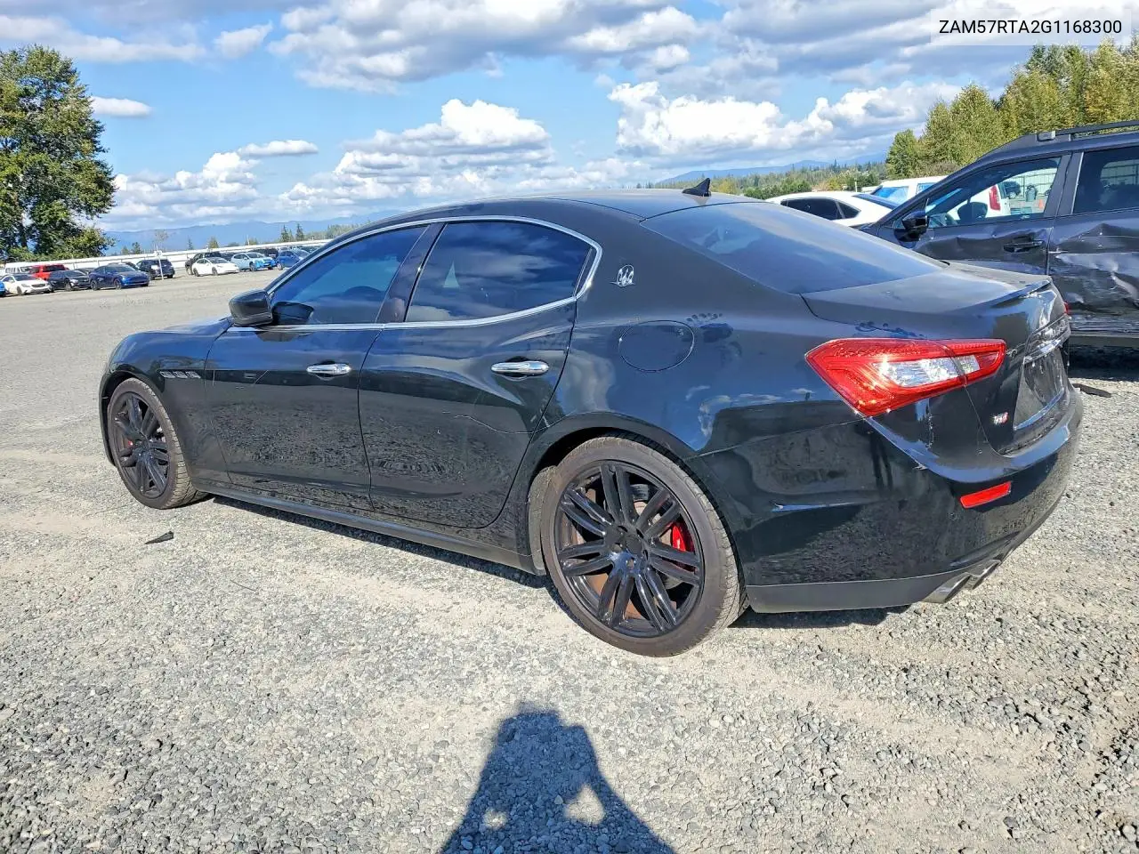 2016 MASERATI GHIBLI VIN ZAM57RTA2G1168300 — фото 2