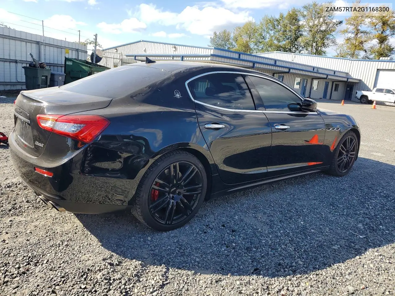 2016 MASERATI GHIBLI VIN ZAM57RTA2G1168300 — фото 3