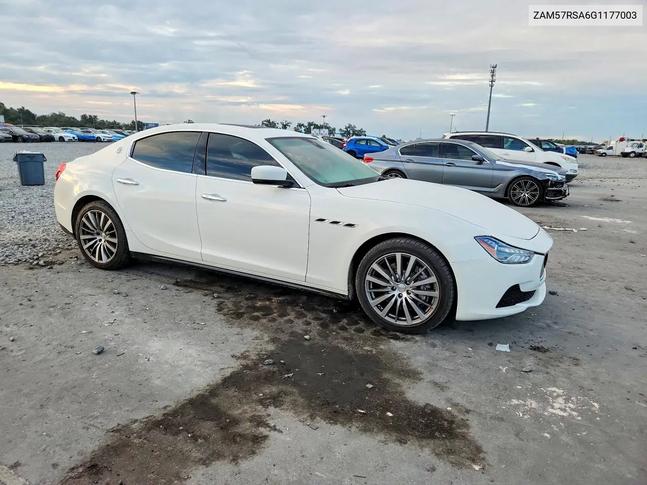 2016 MASERATI GHIBLI VIN ZAM57RSA6G1177003 — фото 4