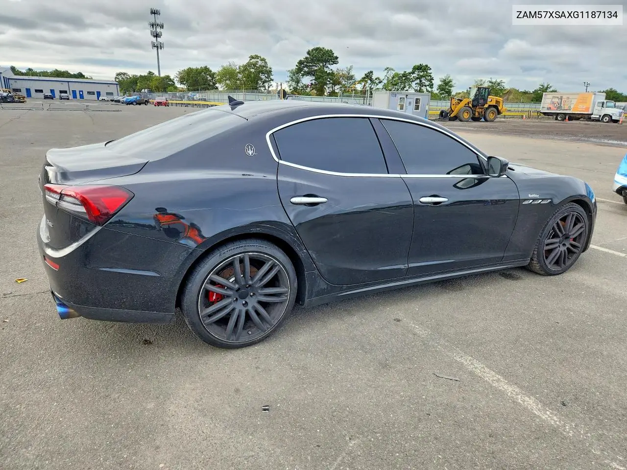 2016 MASERATI GHIBLI VIN ZAM57XSAXG1187134 — фото 3
