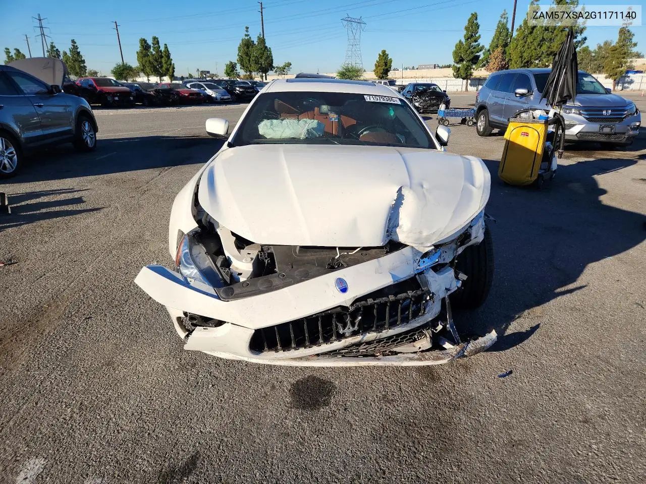2016 MASERATI GHIBLI VIN ZAM57XSA2G1171140 — фото 5