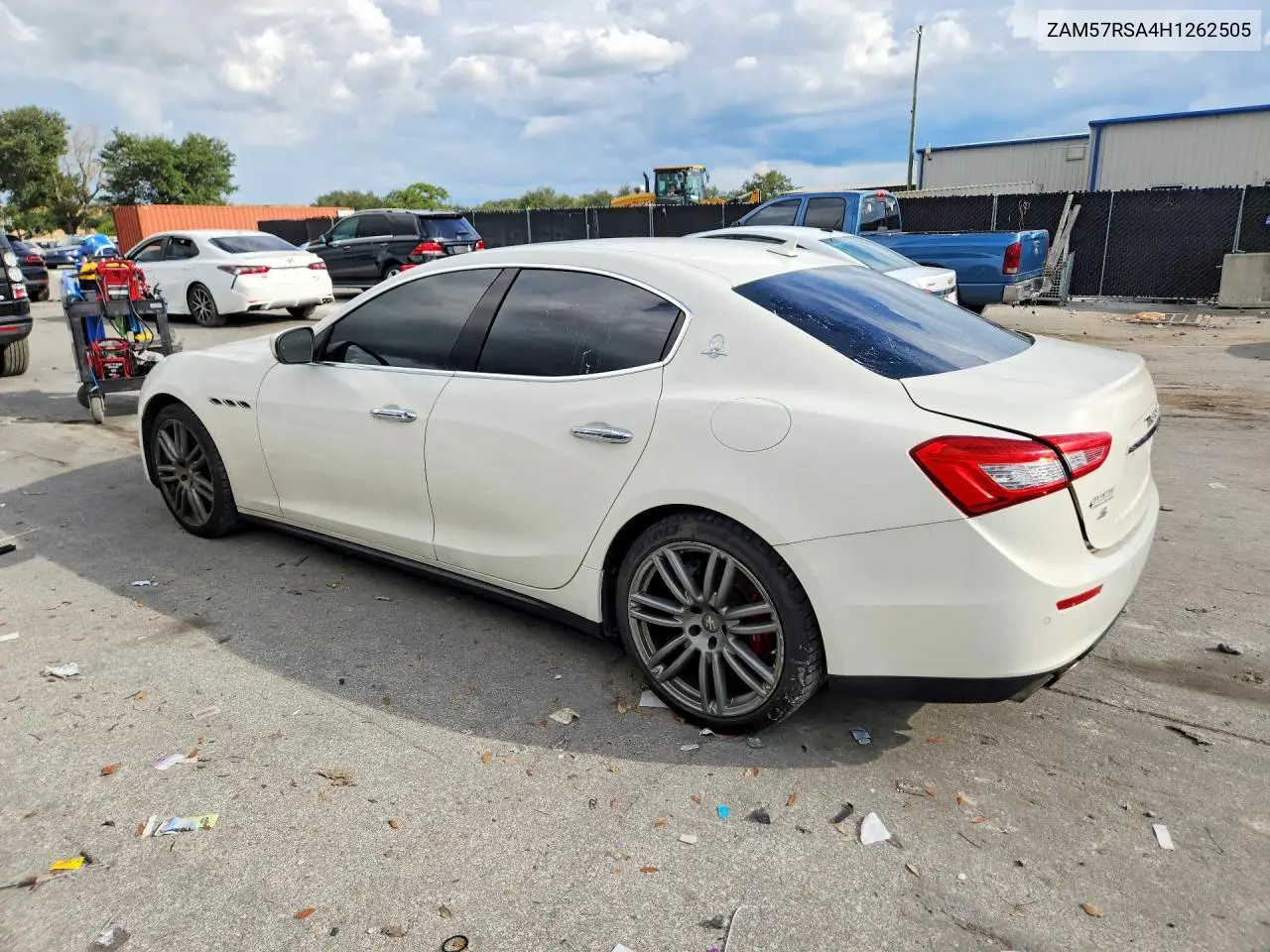 2017 MASERATI GHIBLI VIN ZAM57RSA4H1262505 — фото 2