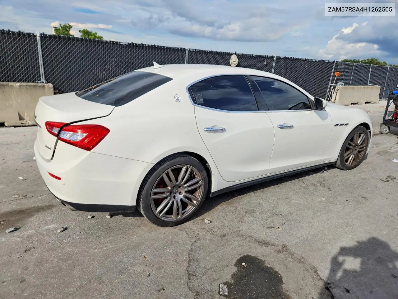 2017 MASERATI GHIBLI VIN ZAM57RSA4H1262505 — фото 3