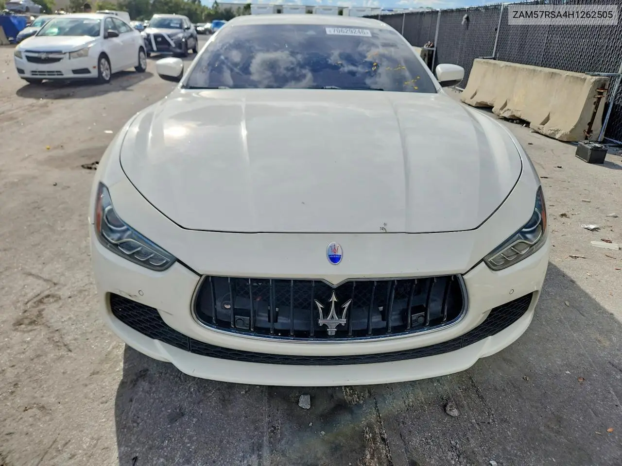 2017 MASERATI GHIBLI VIN ZAM57RSA4H1262505 — фото 5