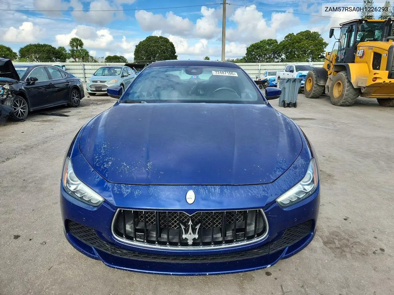 2017 MASERATI GHIBLI VIN ZAM57RSA0H1226293 — фото 5