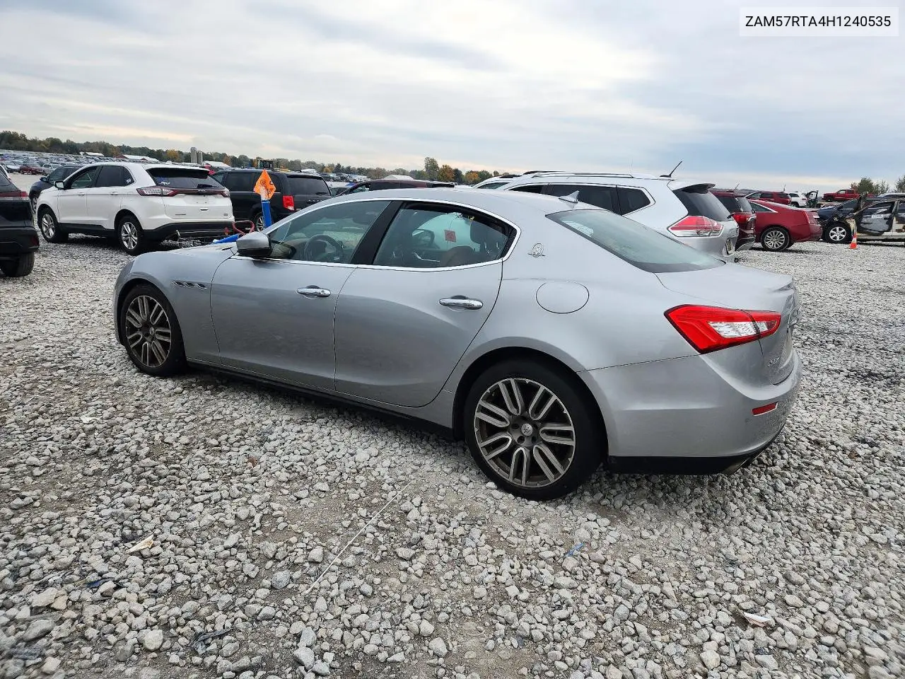 2017 MASERATI GHIBLI VIN ZAM57RTA4H1240535 — фото 2