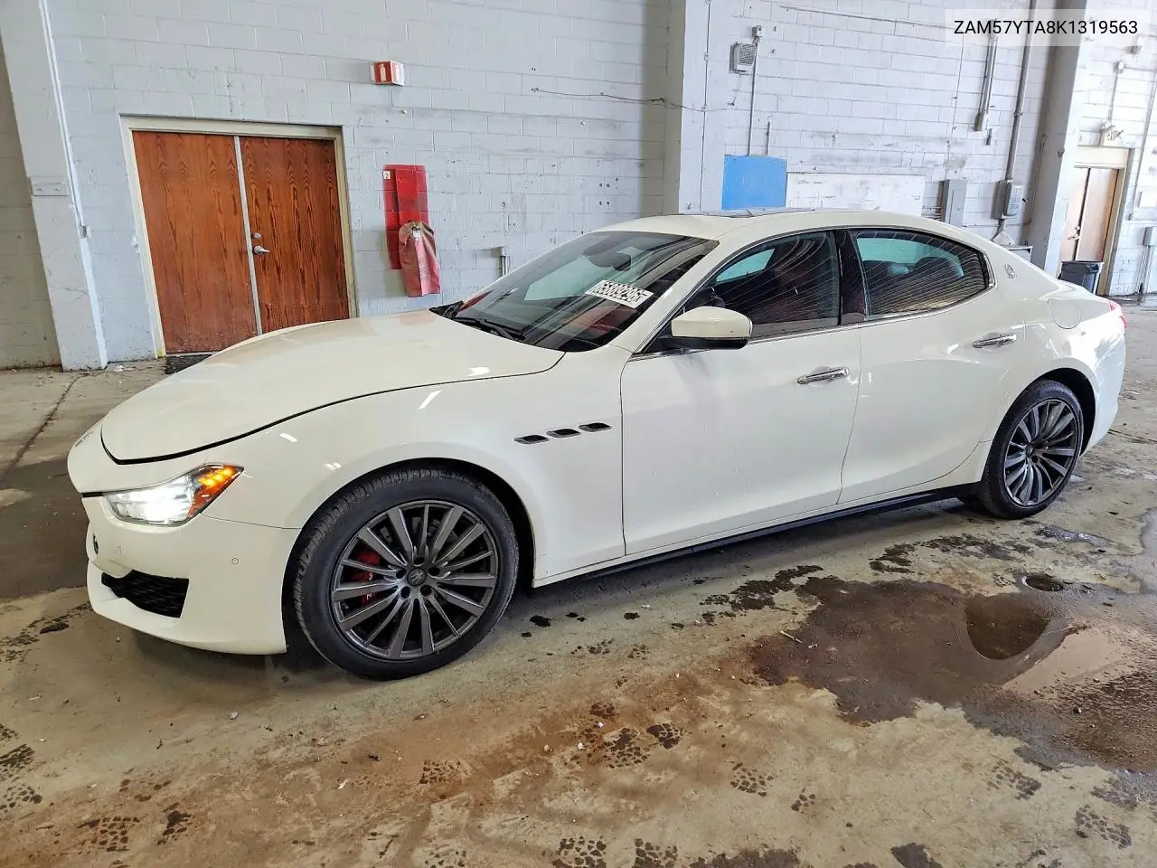 MASERATI GHIBLI 2019, VIN ZAM57YTA8K1319563