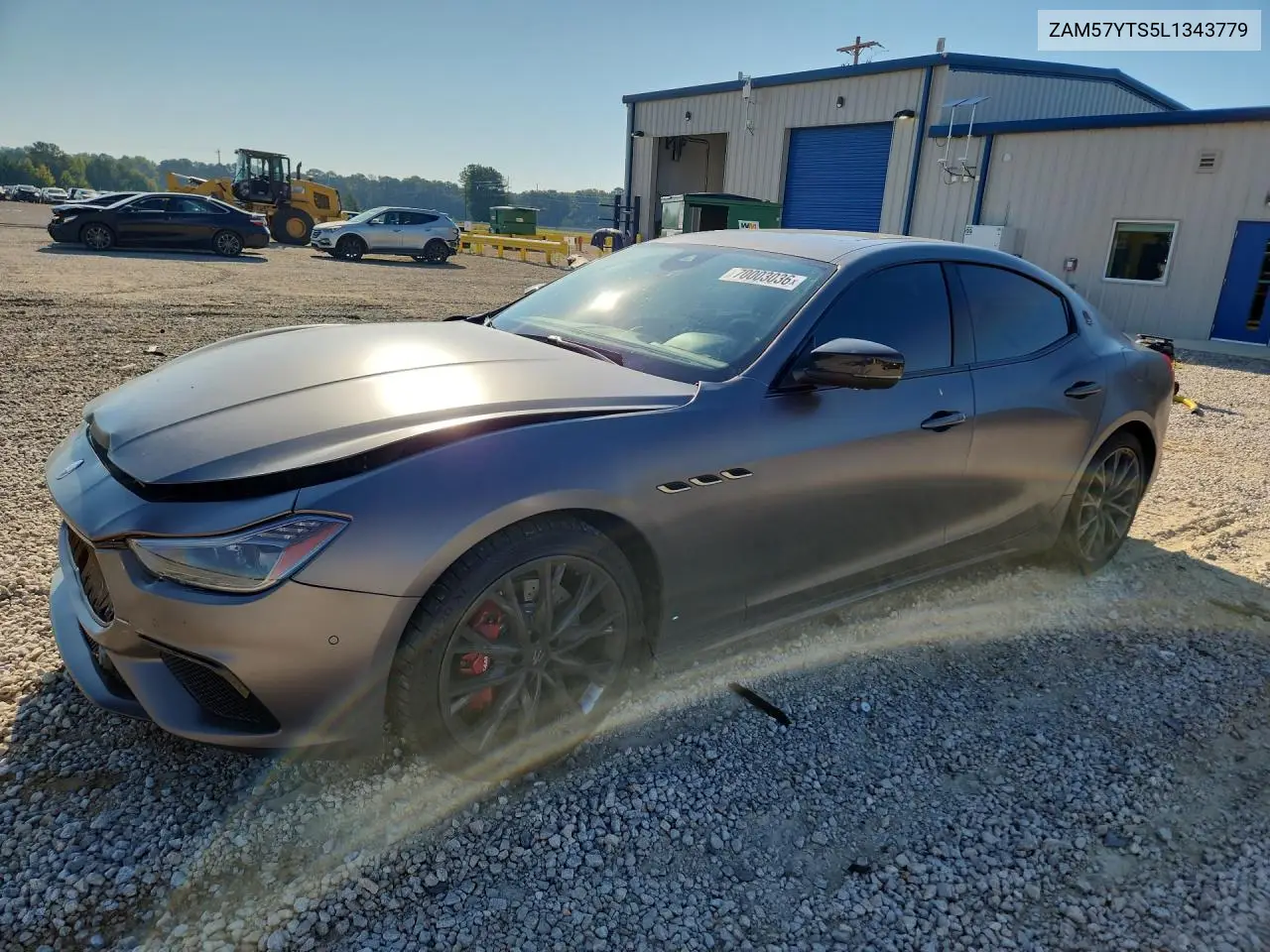 MASERATI GHIBLI 2020, VIN ZAM57YTS5L1343779