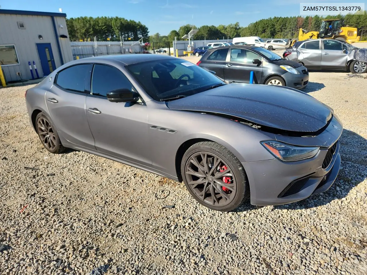2020 MASERATI GHIBLI VIN ZAM57YTS5L1343779 — фото 4