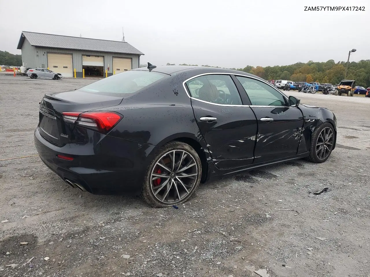 2023 MASERATI GHIBLI VIN ZAM57YTM9PX417242 — фото 3