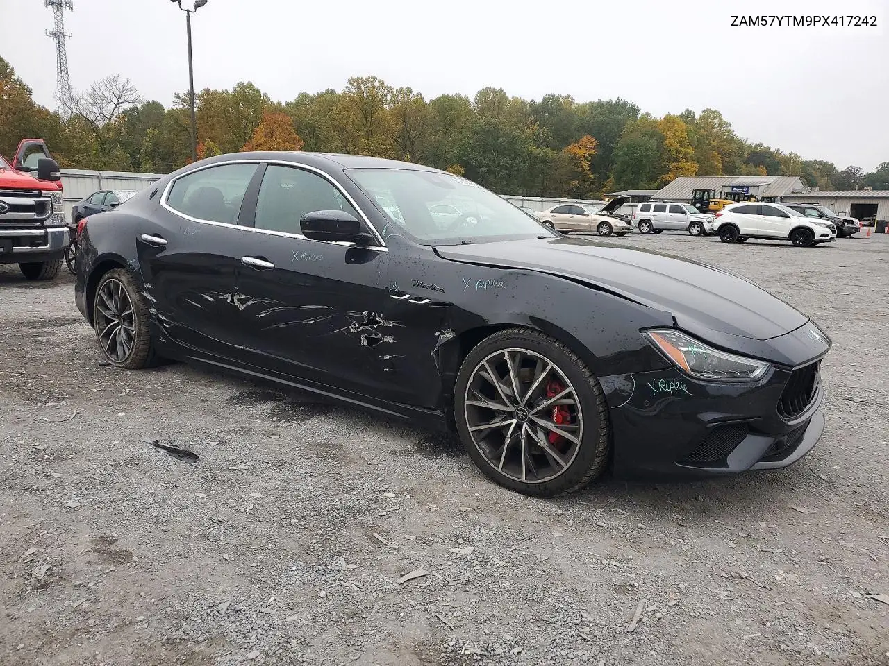 2023 MASERATI GHIBLI VIN ZAM57YTM9PX417242 — фото 4