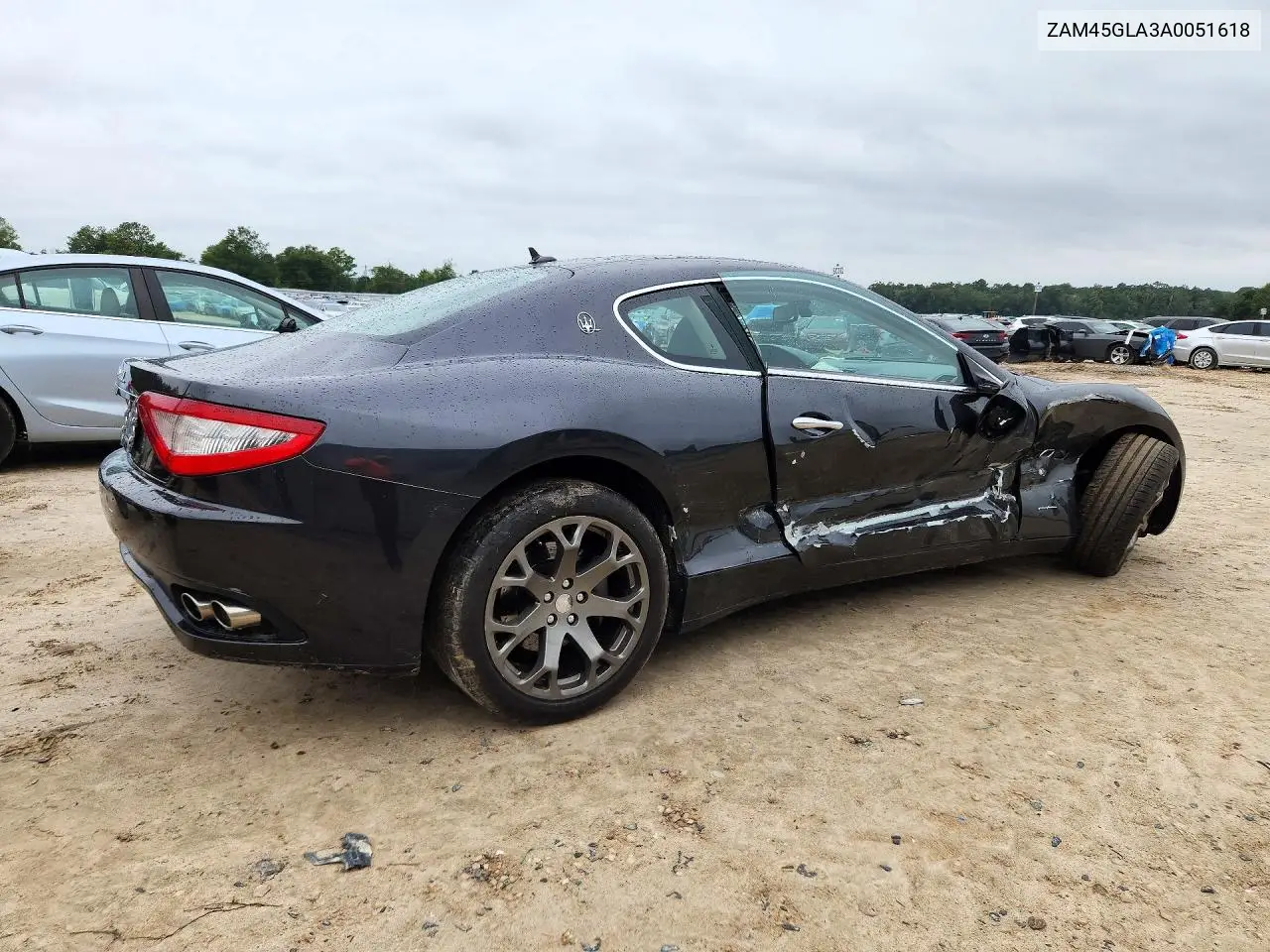 2010 MASERATI GRANTURISMO VIN ZAM45GLA3A0051618 — фото 3