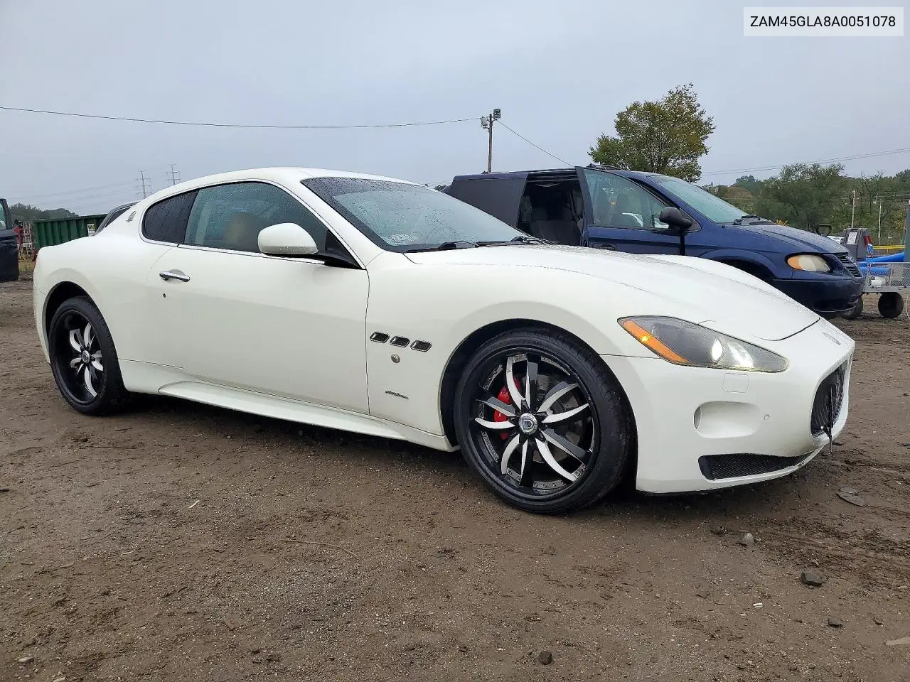 2010 MASERATI GRANTURISMO VIN ZAM45GLA8A0051078 — фото 4