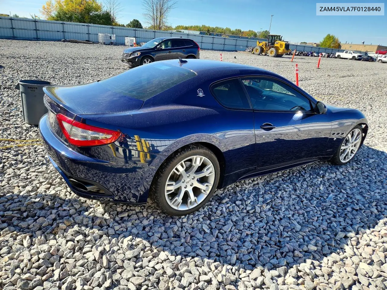 2015 MASERATI GRANTURISMO VIN ZAM45VLA7F0128440 — фото 3