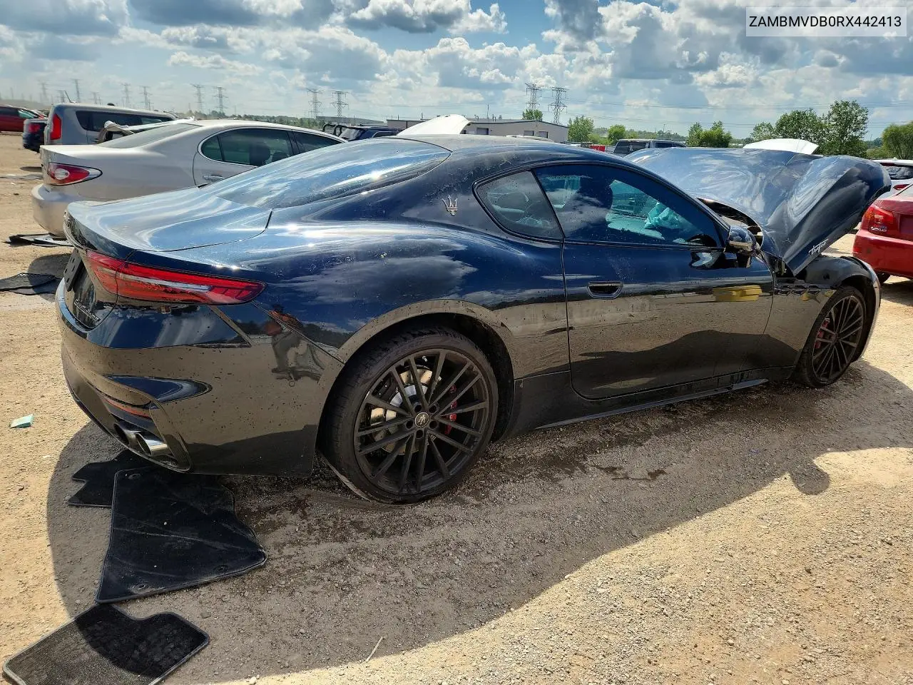 2024 MASERATI GRANTURISMO VIN ZAMBMVDB0RX442413 — фото 3