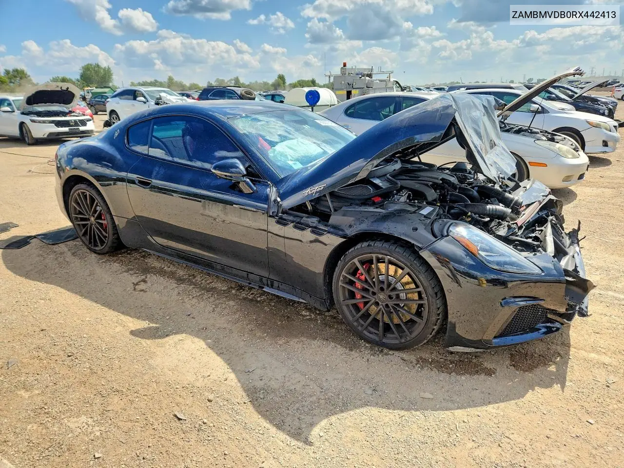 2024 MASERATI GRANTURISMO VIN ZAMBMVDB0RX442413 — фото 4