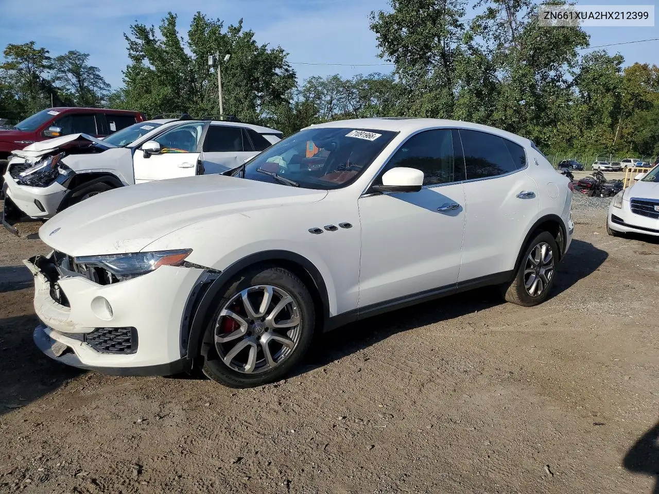 MASERATI LEVANTE 2017, VIN ZN661XUA2HX212399