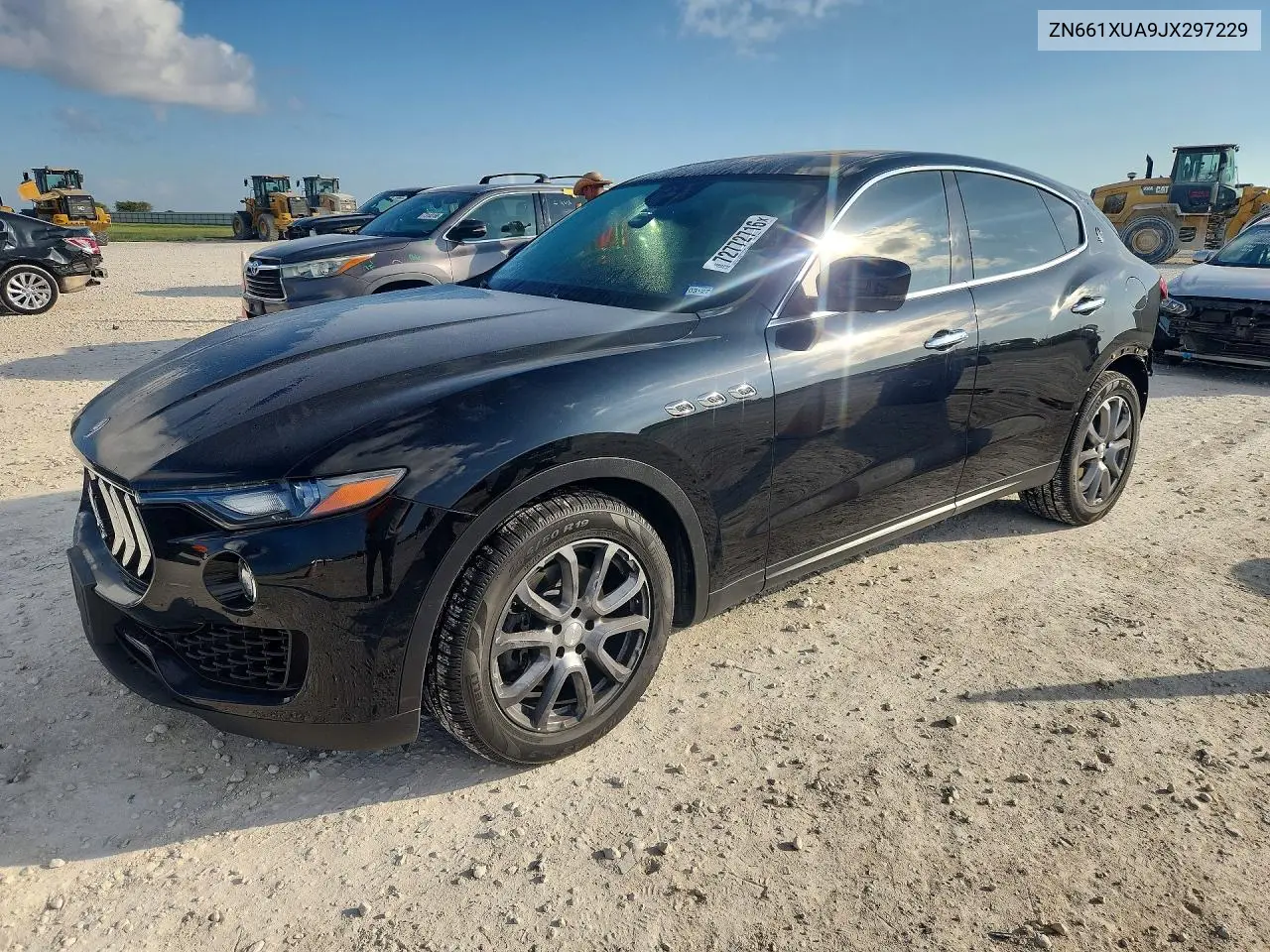 MASERATI LEVANTE 2018, VIN ZN661XUA9JX297229